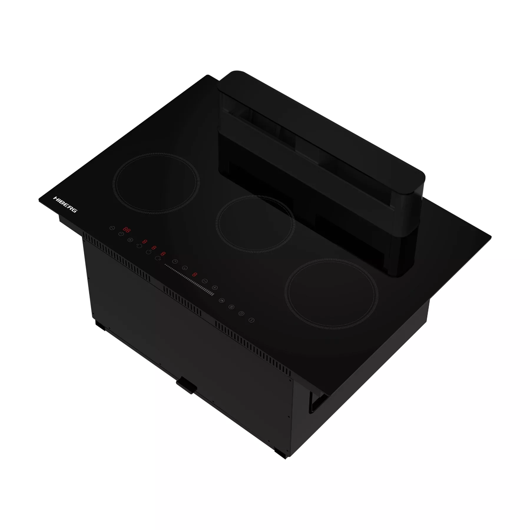 Индукционная варочная поверхность HIBERG с вытяжкой i7-VM7 B (76см) RU